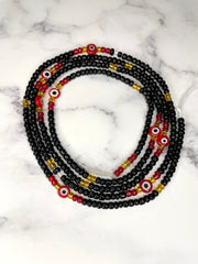 Evil Eye Waist Beads | Evil Eye Belly Beads | Posh Jewelz