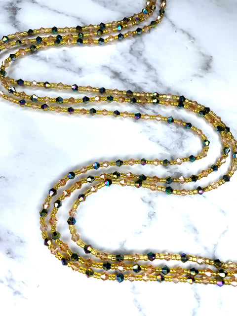 Crystal Waist Beads | Abike Waist Beads | Posh Jewelz
