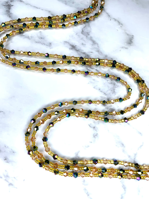 Crystal Waist Beads | Abike Waist Beads | Posh Jewelz